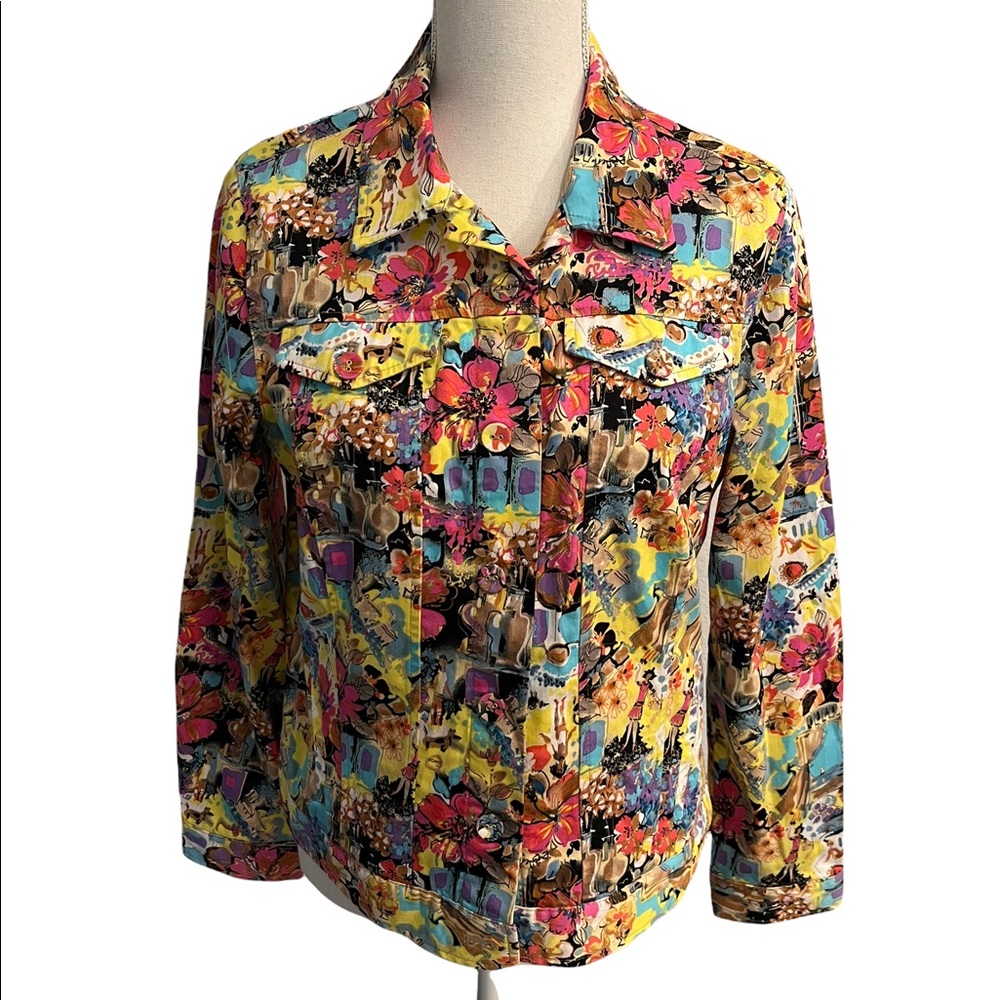 Attyre Streetwear Multicolored Shacket
